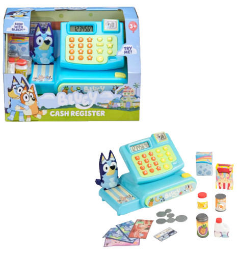 Bluey giocattolo cash checkout - giocattolo,