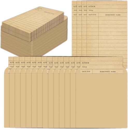 Confezione carte biblioteca - confezione, 80