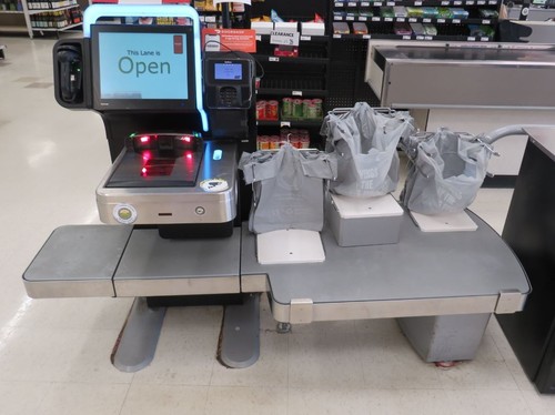 Toshiba self checkout system - checkout, 7