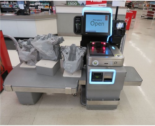 Toshiba self checkout - self,