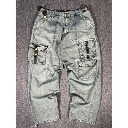 Jeans cargo vintage y2k - vintage,